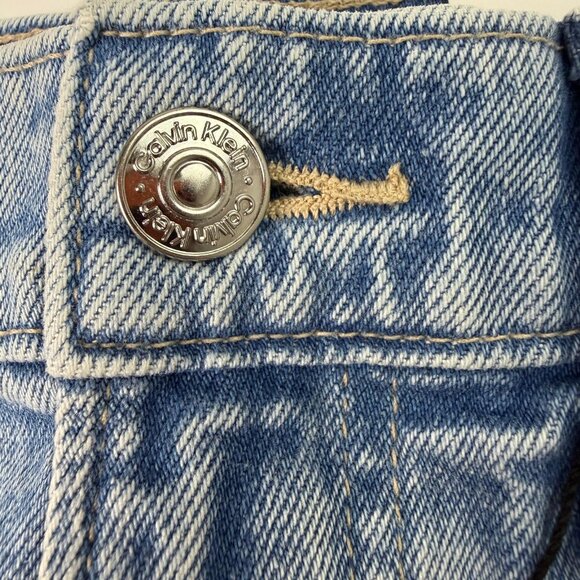 Calvin Klein Maxi Denim Skirt Women’s Size 8 / 29 Blue High Waist Long Jean Skir - Picture 6 of 16